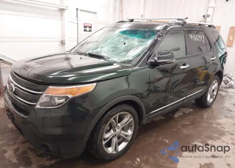 2013 Ford Explorer Limited z USA, uszkodzony, nr VIN 1FM5K7F86DGC59526